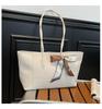 Women's 2026 Stylish Versatile Large Tote Bag - High-End Feel for Work & Casual Wear
