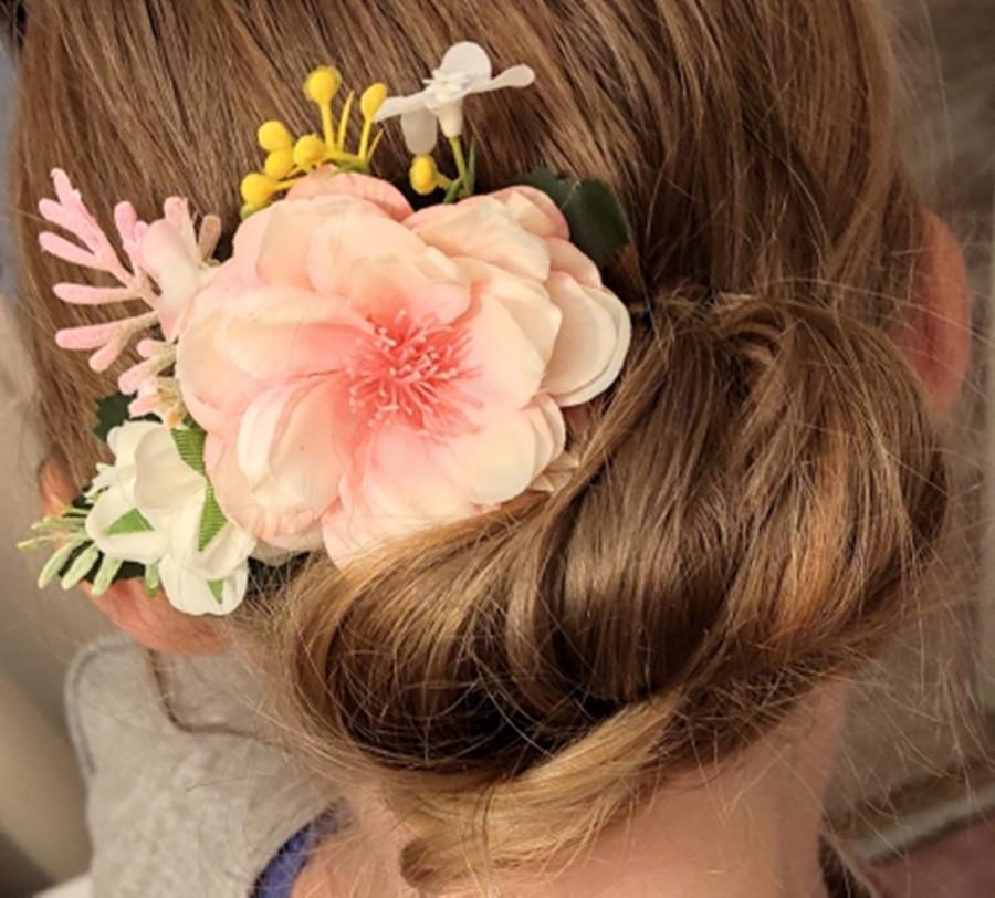 New fashion Bridal Bohemian Flower Hair Clip Ladies Bride Bridesmaid Wedding Duckbill Clip Hair Accessories  Gifts