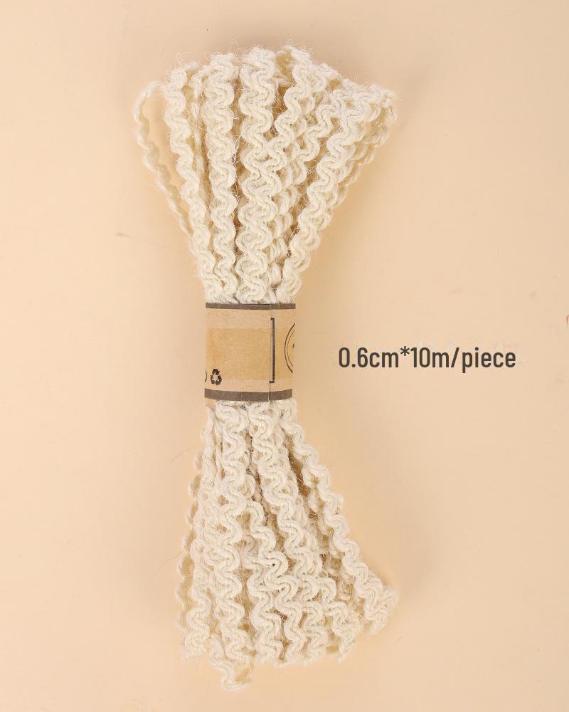 1.5cm Handmade Decorative Jute Cat Scratching Rope - Fine Hemp Ribbon for Crafts and Lighting Decoration