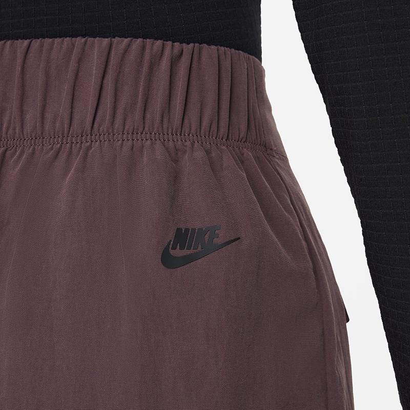 Nike Tech Pack Breathable A-Line Midi Skirt Women Bottoms Purple DD4619-646