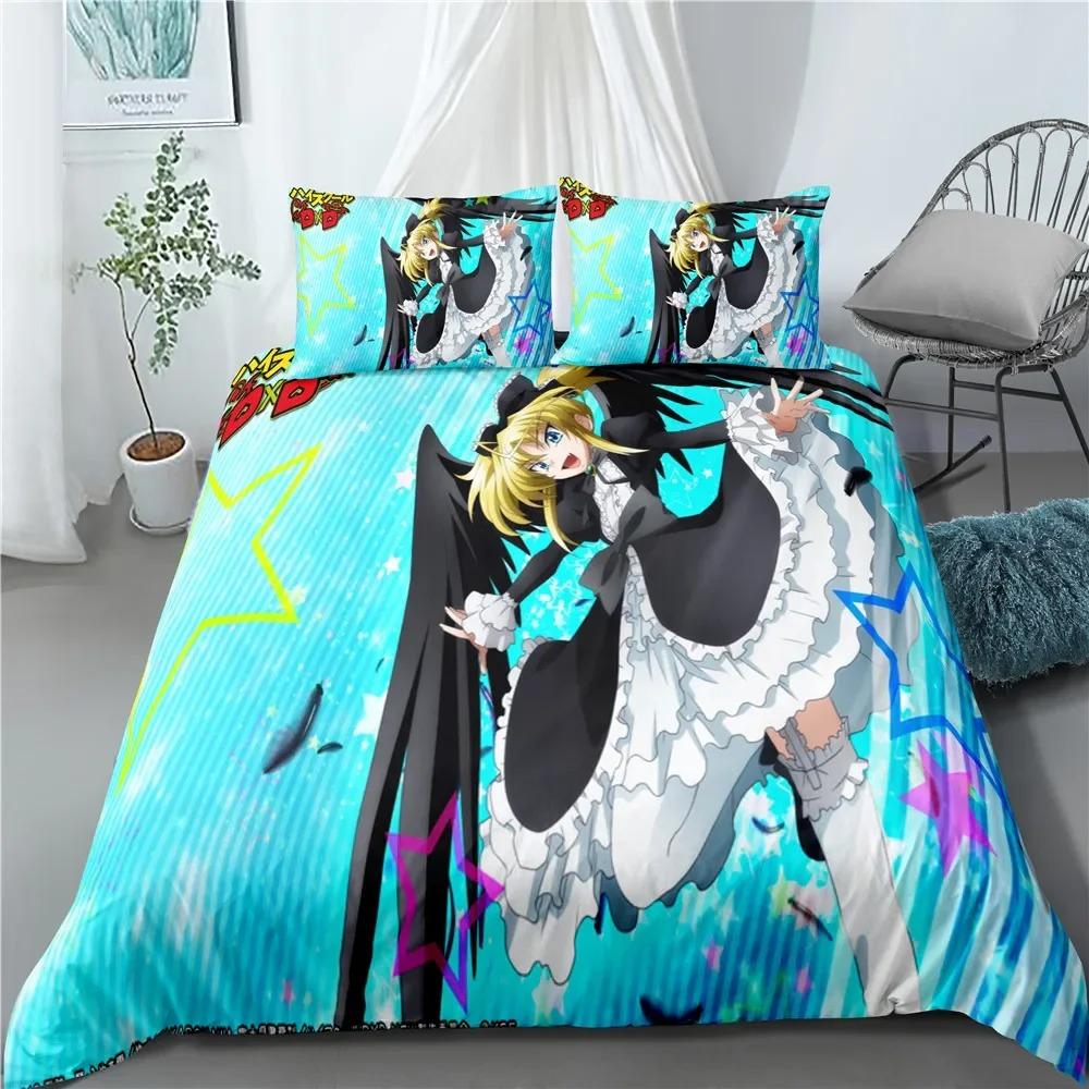 Anime High School DxD 3D Printed Bedding Set Duvet Covers Pillowcases Comforter Bedding Set
