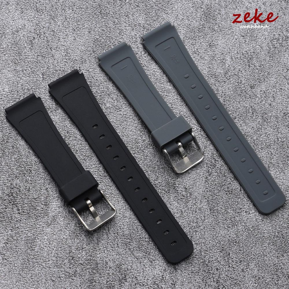 18mm Miękki Silikonowy Pasek do Zegarka dla CASIO W800H SGW400 Opaska na Nadgarstek dla F84 F91W AE1200/1300 A158/168/159 F105/108 Pasek Żywiczny
