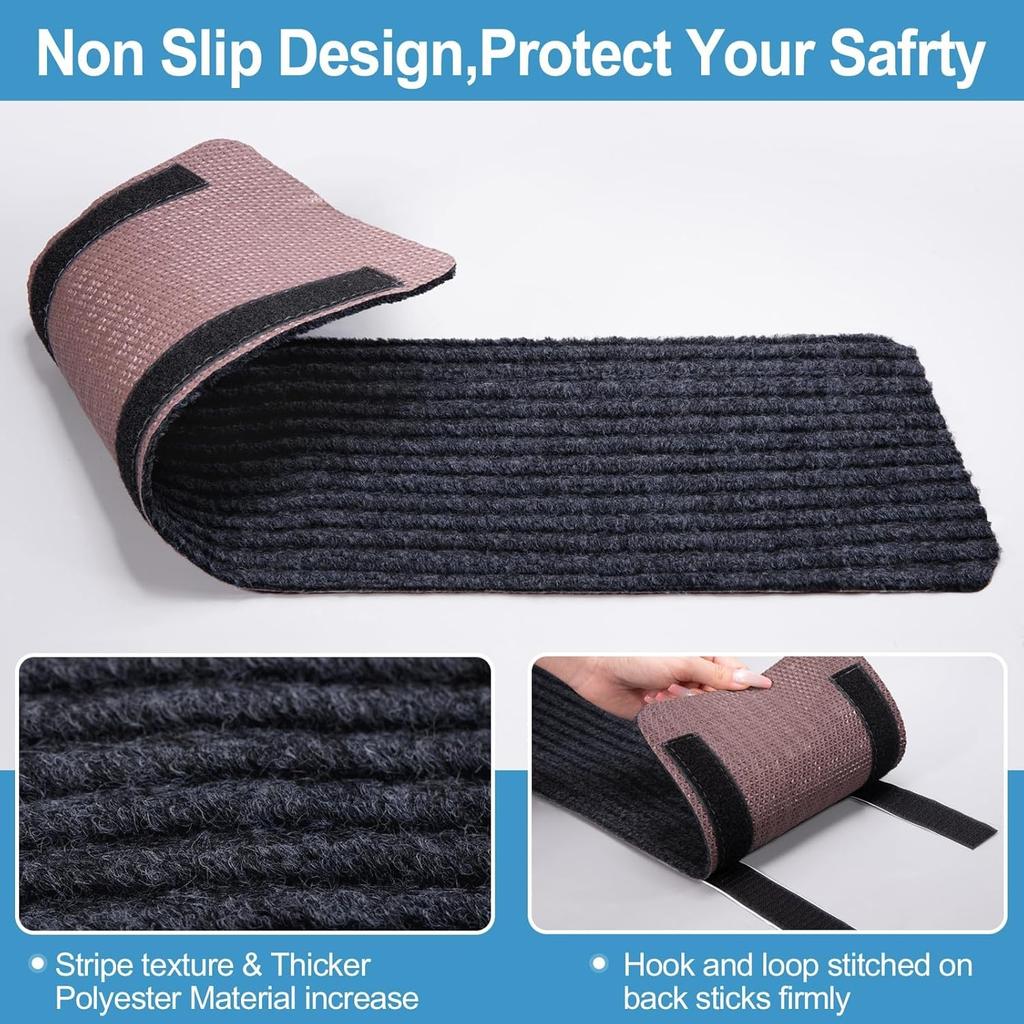 Step Covers for Camper Stairs, Non Slip Step Covers, 22 x 7.5" - 3 Pack