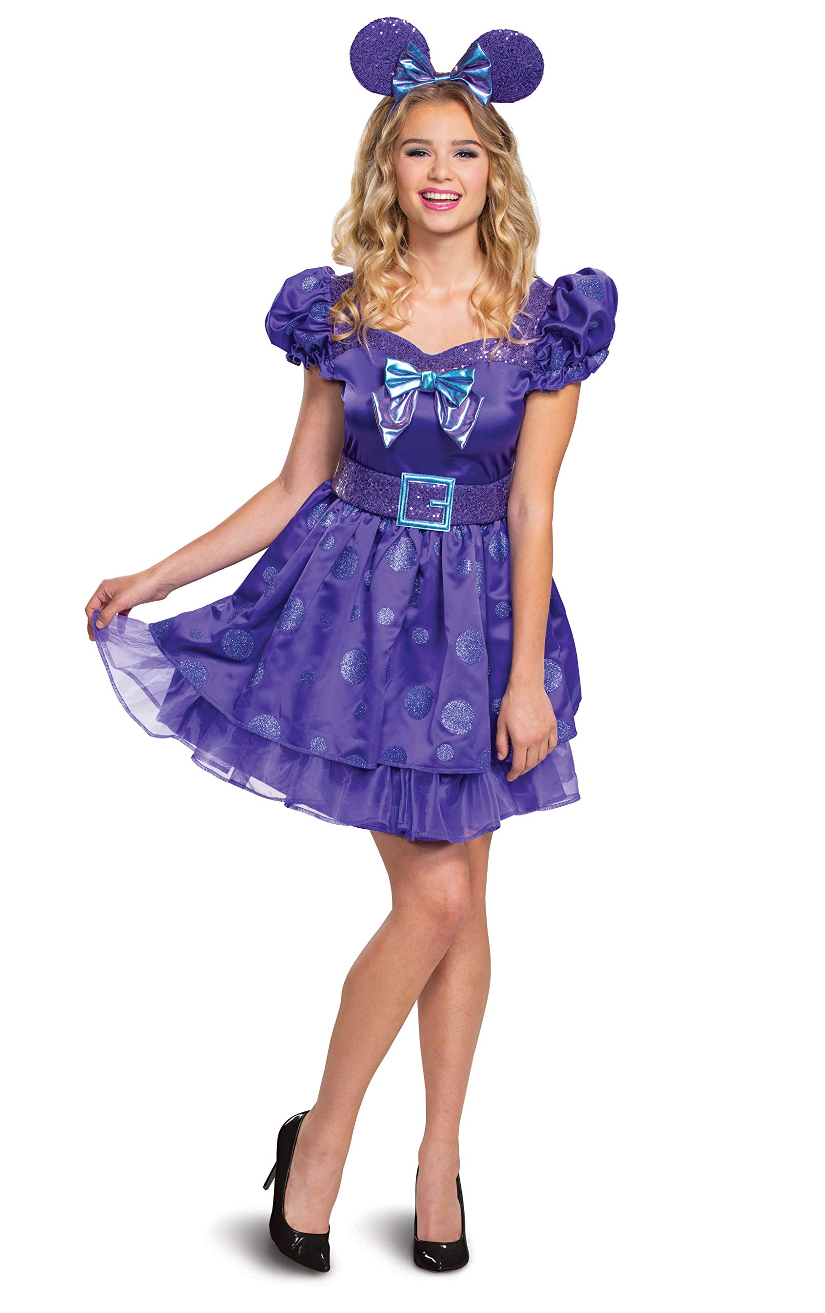 

Minnie Mouse Potion Purple Deluxe Adult Size Small