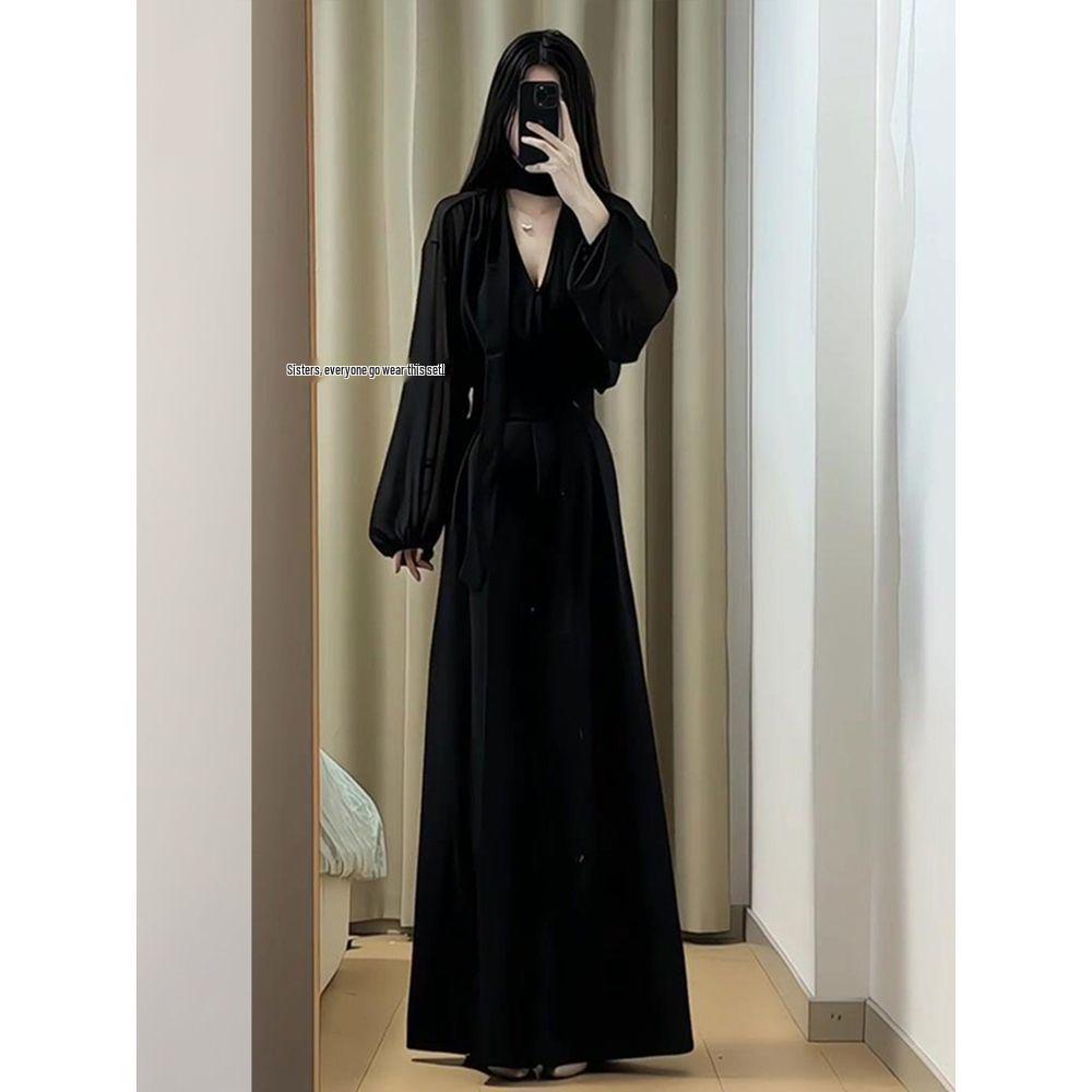 Korean Style Spring 2026 Patchwork Wide-Leg Pants Set: High-Quality Commuter Fashion