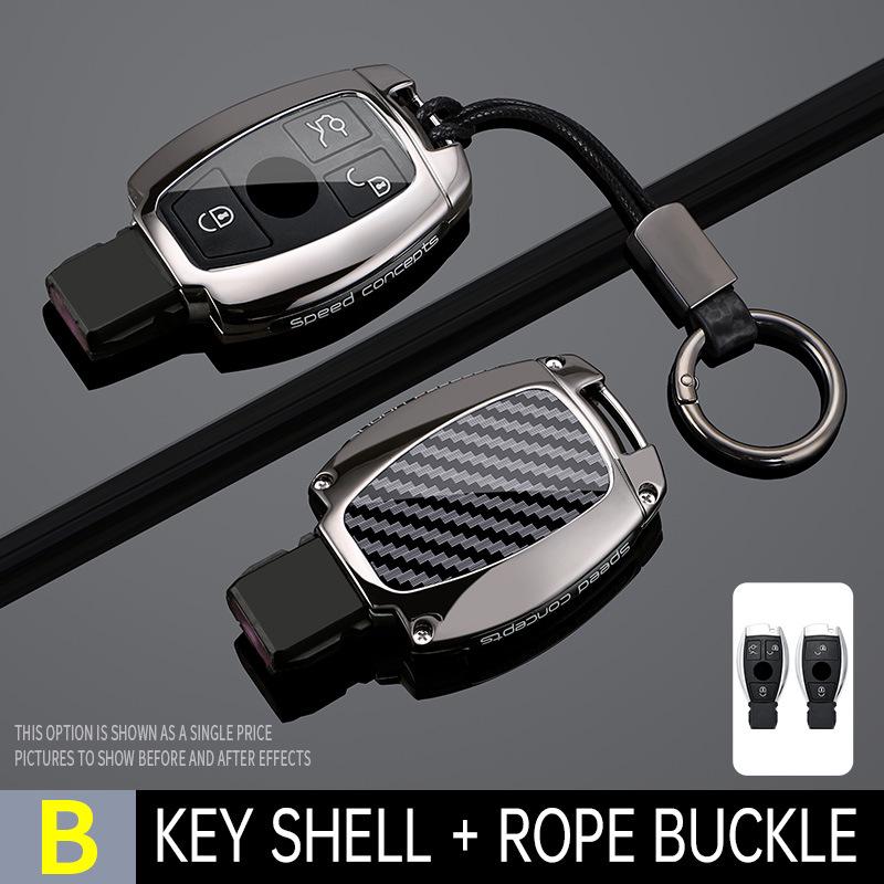 Key Cover for Mercedes-Benz: E300L, GLC260L, A200L, GLB, GLE350, C-Class, Maybach S