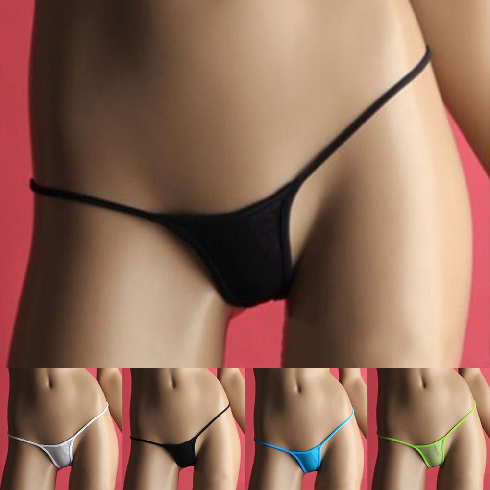 Thongs Womens G-String Comfortable Low Waist M-2XL Micro