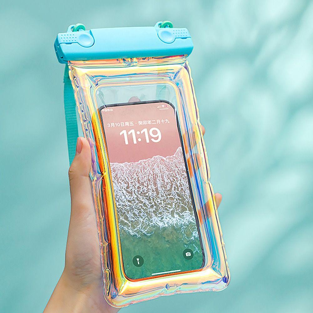 Touchscreen Waterproof Phone Case Shockproof Phone Cover Durable Drifting Phone Bag  Swim