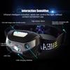 High Brightness Sensing Headlamp Waterproof Rechargeable Head Light Body Senso Portable LED Headlamp