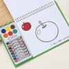 New Puzzle Crayon Watercolor Book Set Educational Astronauts Painting Book Drawing Doodle Book Gift
