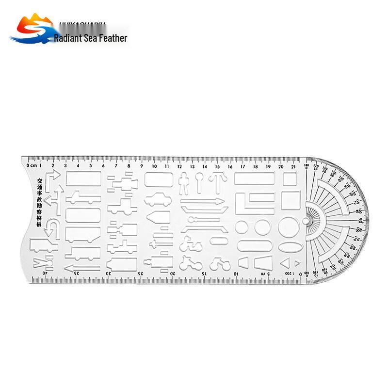 Traffic Accident Scene Template Ruler