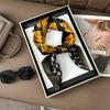 Korean Style High-End Printed Silk Scarf - Versatile Fashion Accessory