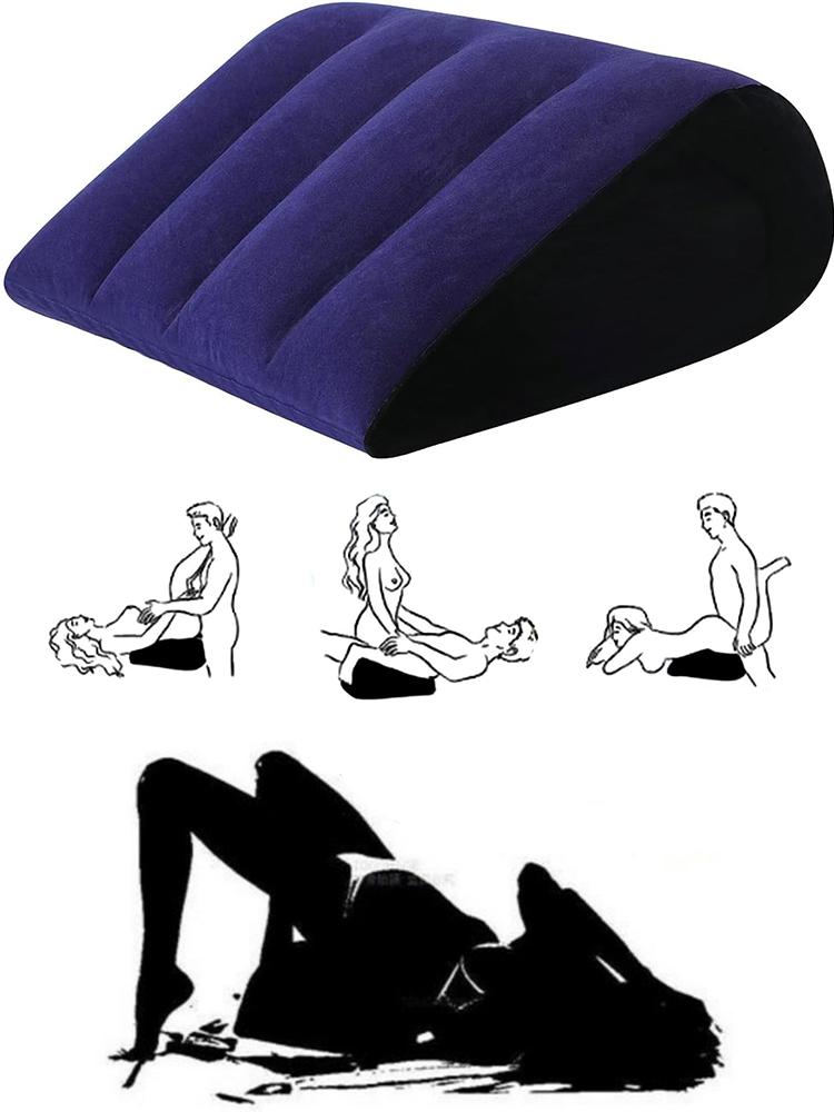 Cuscino Sesso Manette Gambe Aperte Set Giocattoli Sesso SM Polsino Restrittivo per Mani Polsini Gambe Divaricate Polsini Caviglie Attrezzatura Bondage Coppia Giochi per Adulti Giocattolo