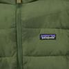 Patagonia STY68207FA18 Jednopunktowe logo Długi rękaw parka puchowa M zielona Dziecięca Używana