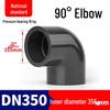 DN350 PN16 UPVC 90-Degree Elbow Pipe Fitting