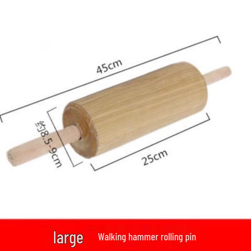 Скалка из массива камелии с полым корпусом