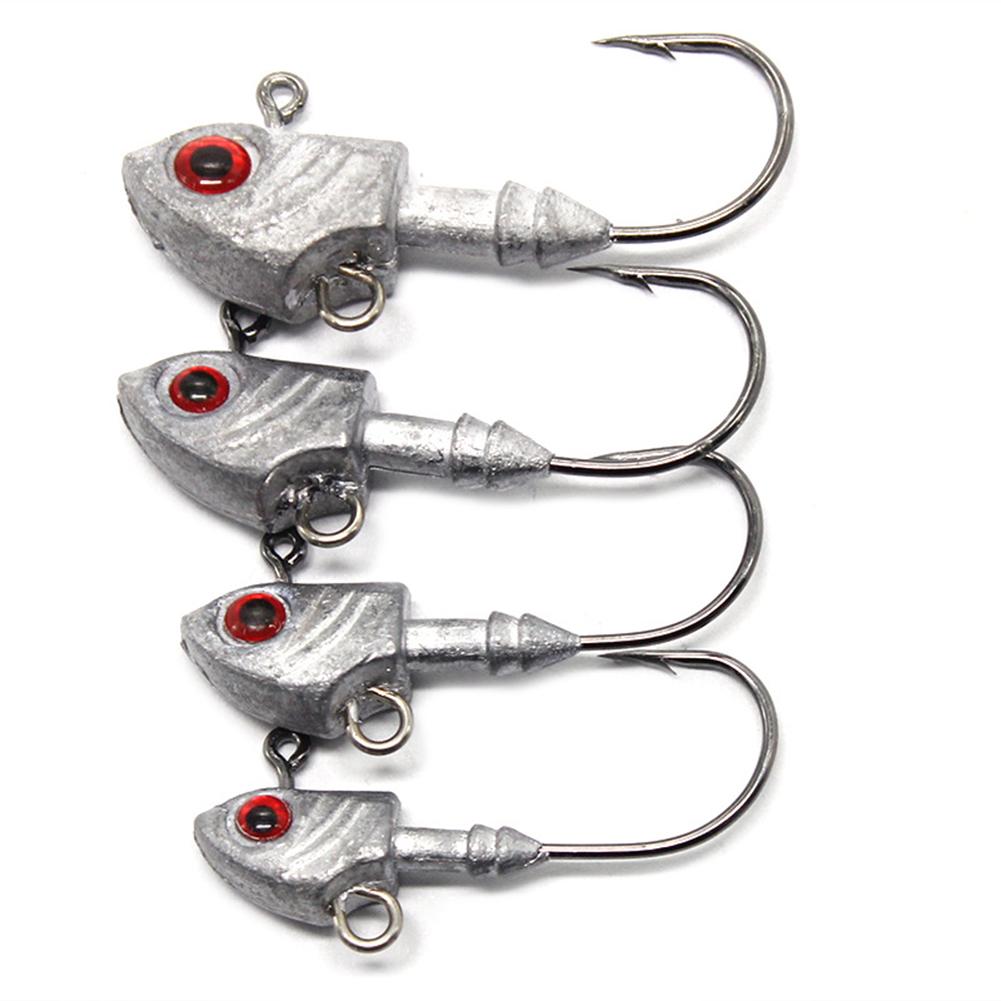 Fish Head Hook 3.5g 5g 7g 10g 14g 20g Fish-shaped Head Hook Barbed Sharp Beak Hook
