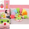 Giant Soft Caterpillar Sleeping Pillow Plush Toy For Kids In Colorful Multicolor Design