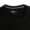 Adidas Solid Color Crew Neck Casual Short Sleeve Raglan T-Shirt Men Tops Black DM4274