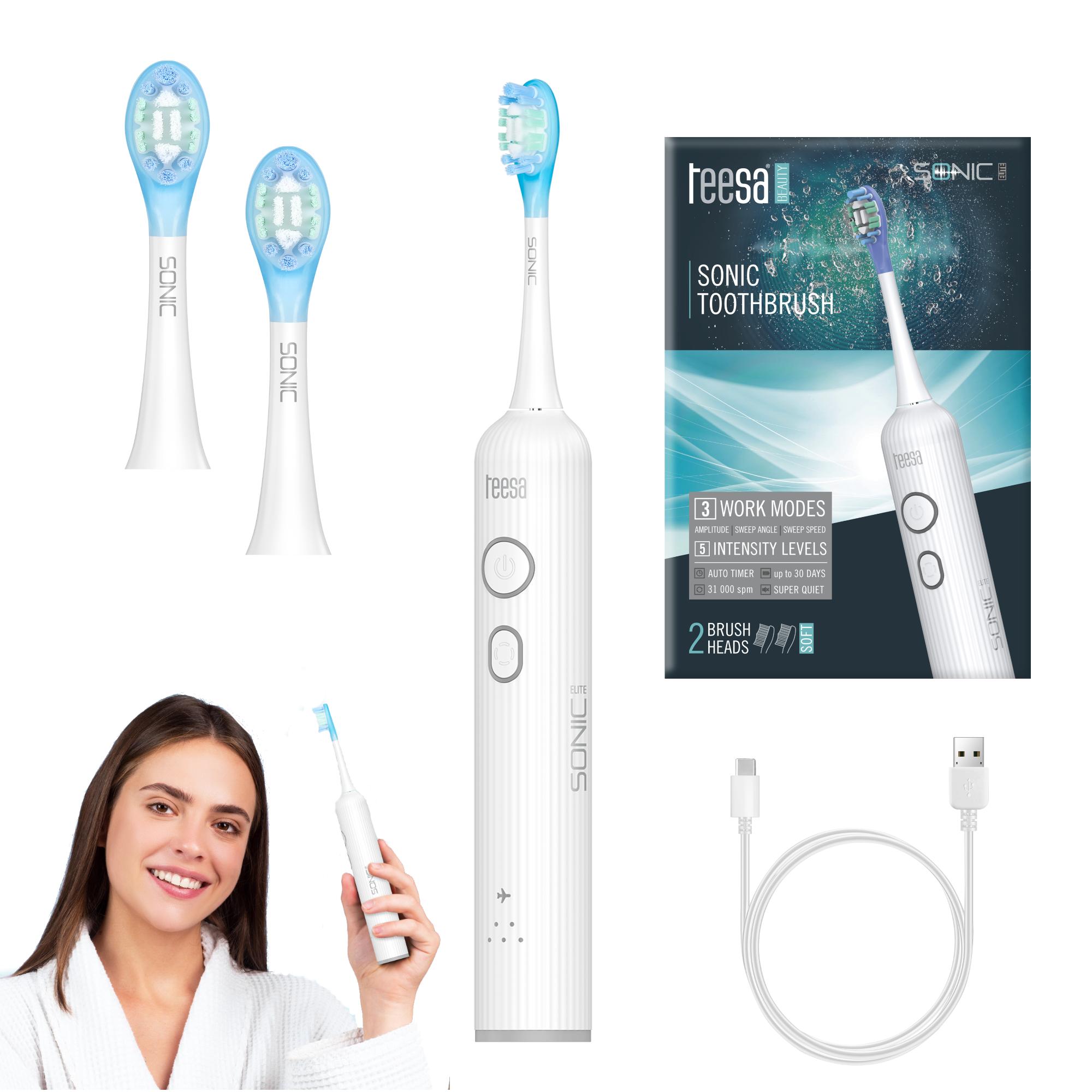 Spazzolino sonico Teesa Sonic Elite bianco