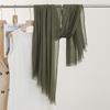 Monochrome Thin Scarf Women'S Sunscreen Shawl Solid Color Simple Imitation Cotton And Linen Silk Scarf High-End Yarn