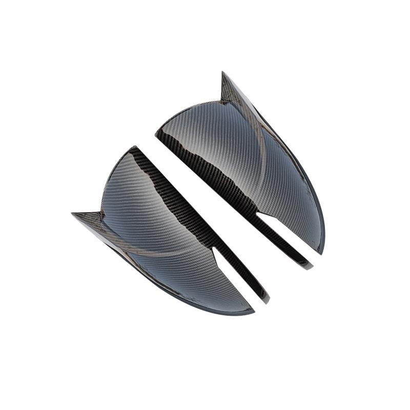 Carbon Fiber Horn Cover for 2020-2022 Hyundai Sonata Rearview Mirror Trim