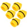 5pcs Engine Oil Filler Cap ABS Oil Filler Caps Plugs Covers 6G8‑15363‑00 Replacement for 4 Stroke Outboard Motor