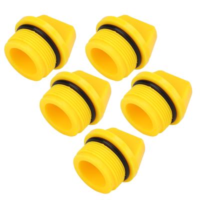5pcs Engine Oil Filler Cap ABS Oil Filler Caps Plugs Covers 6G8?15363?00 Replacement for 4 Stroke Outboard Motor