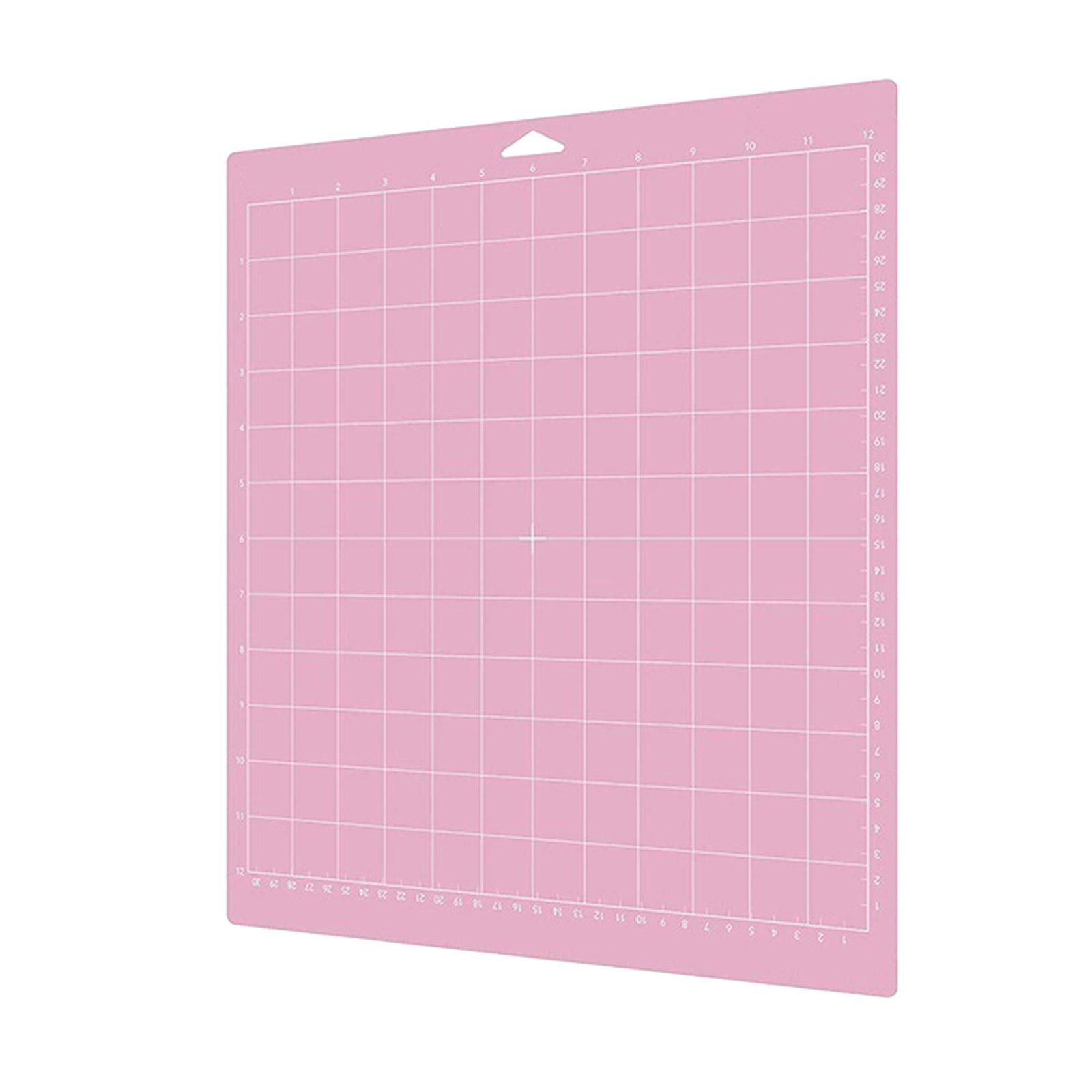 

Коврик для резки Cricut 12x12 дюймов/12x24 дюйма Standardgrip Lightgrip Stronggrip Mat Нескользящий коврик для резки Замена S розовый
