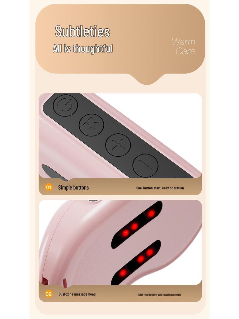 Cross-Border Fat Burning Massager: Weight Loss Heating & Shaking Waist Belt