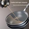 BSK Iris Ice Crack 304 Stainless Steel Micro Pressure Wok