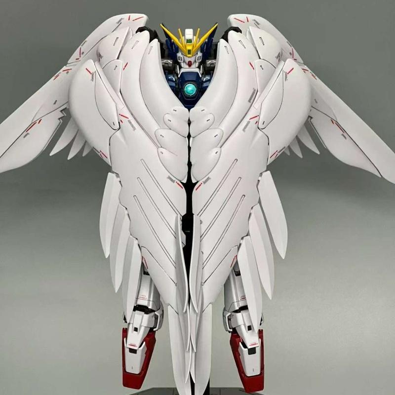 Hg 1/144 Wing Zero Xxxg-00w0 Assembly Model Kit Collection Figure Animation Peripheral Toy Ornament Desktop Decorations Gift