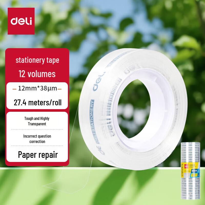 Deli High Transparency Adhesive Tape