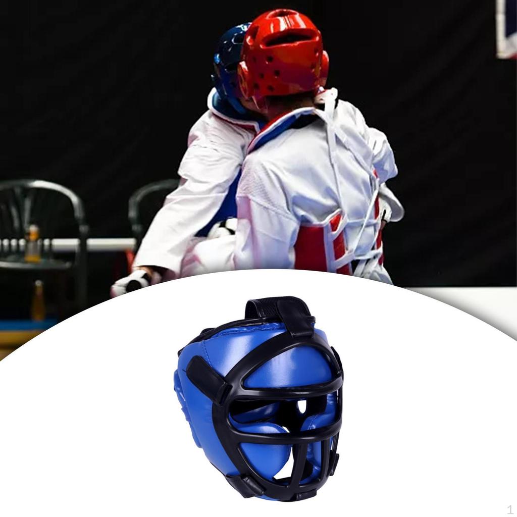 Boxing Headgear Helmet Unisex Face Guard Protective, Professional Head Gear Sparring