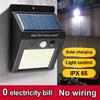 Outdoor LED Solar Wall Lights Bright Garden Decoration House Lighting Sensor Solar Lamps Waterproof Balcony Garden Solar Light