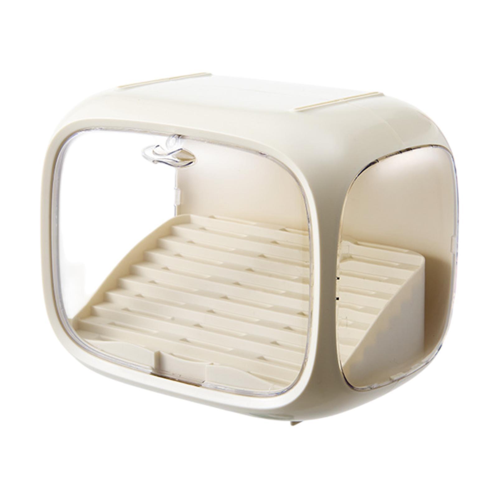 Desktop Storage Box Collectibles Display Stand Large Capacity Portable Organizing Countertop Organizer Box for Toys Dolls