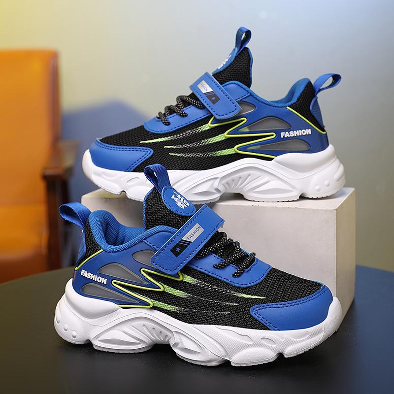 Classmate 2025 new middle-aged and older children's hiking shoes lightweight mesh breathable boys and girls primary school students running shoes