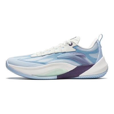 Shunxi 1 TD University Blue Professional Performance Shock Absorption Wear-Resistant Low-Top Basketball Shoes Men Sneaker White 912421601Q-2