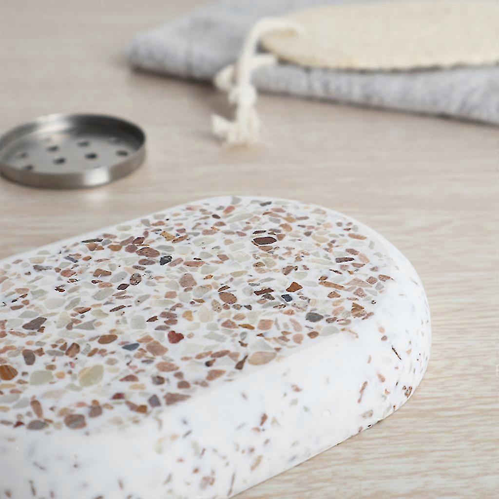 Soap Tray, Soap Container, Drain, Bracket With Shower Drain Hole