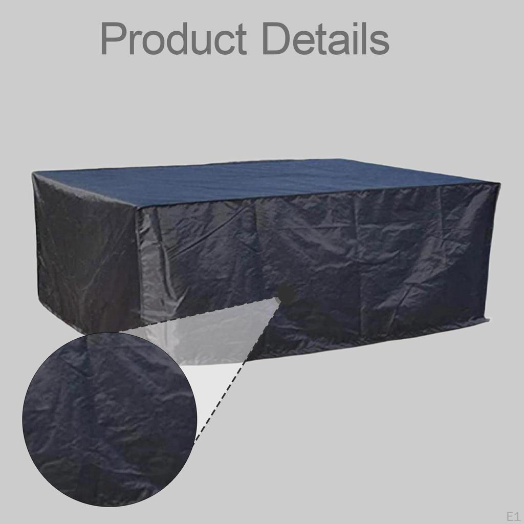 Patio Furniture Cover ,Patio Set Cover,Windproof, Outdoor Dining Table Covers,