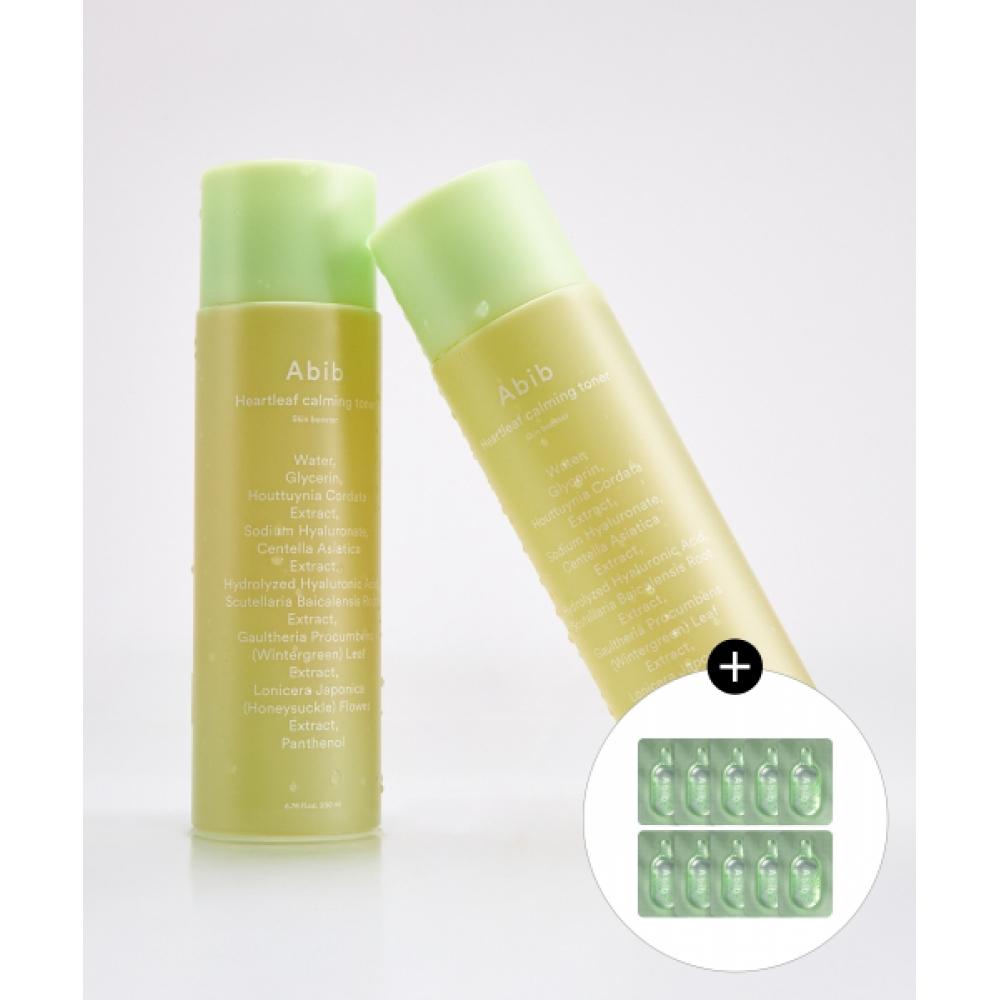 Abib [Houtseongcho Serum 10ml Gift 2pack] Houtseongcho Calming Toner Skin Booster 200ml Duo NONE