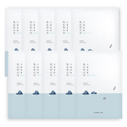 Round Lab 1025 Dokdo Hydrating Water Gel Mask Deep Moisture & Soothing Sheet Mask 30ml x 10pcs