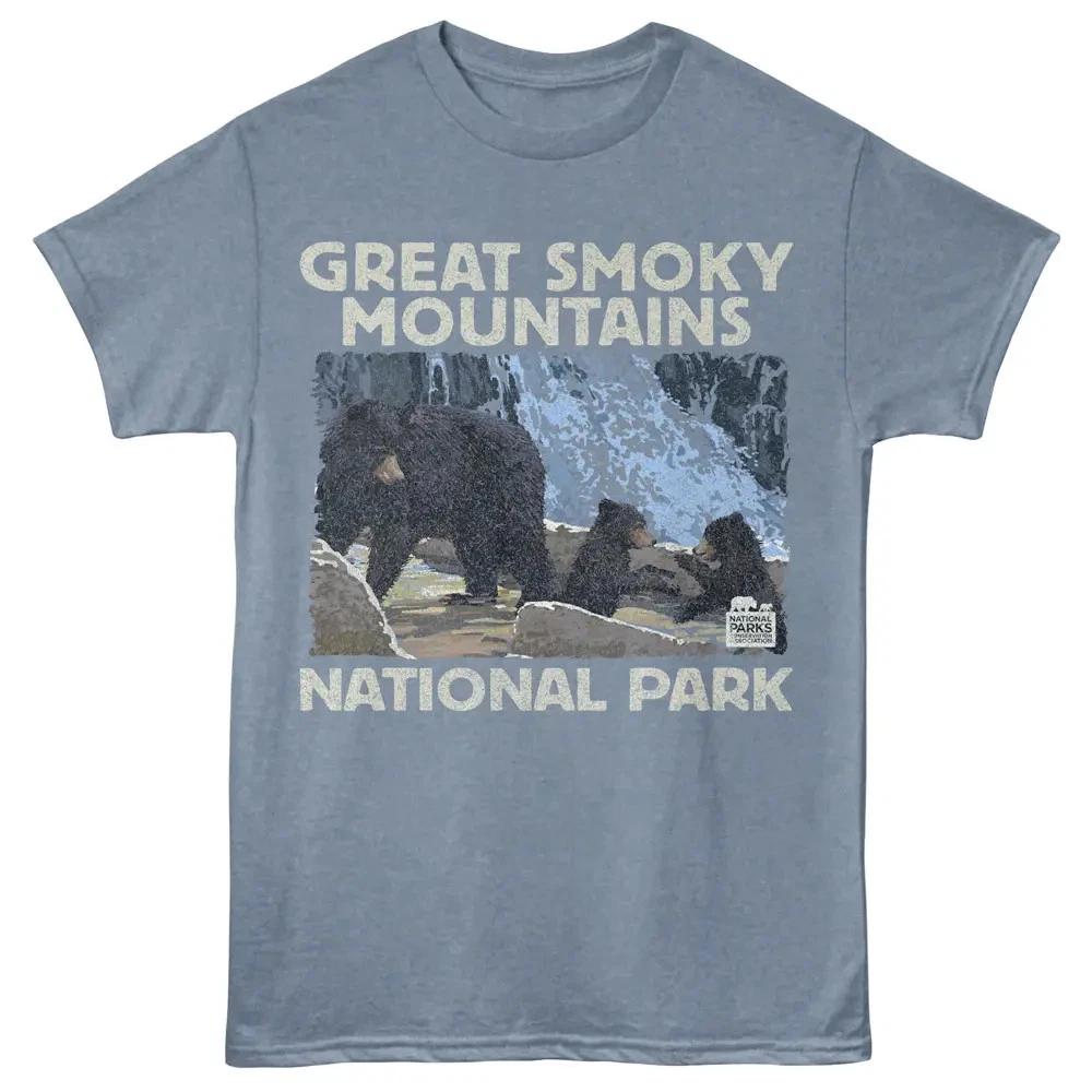 Great Smoky Mountains Bear Family Men s T-Shirt S