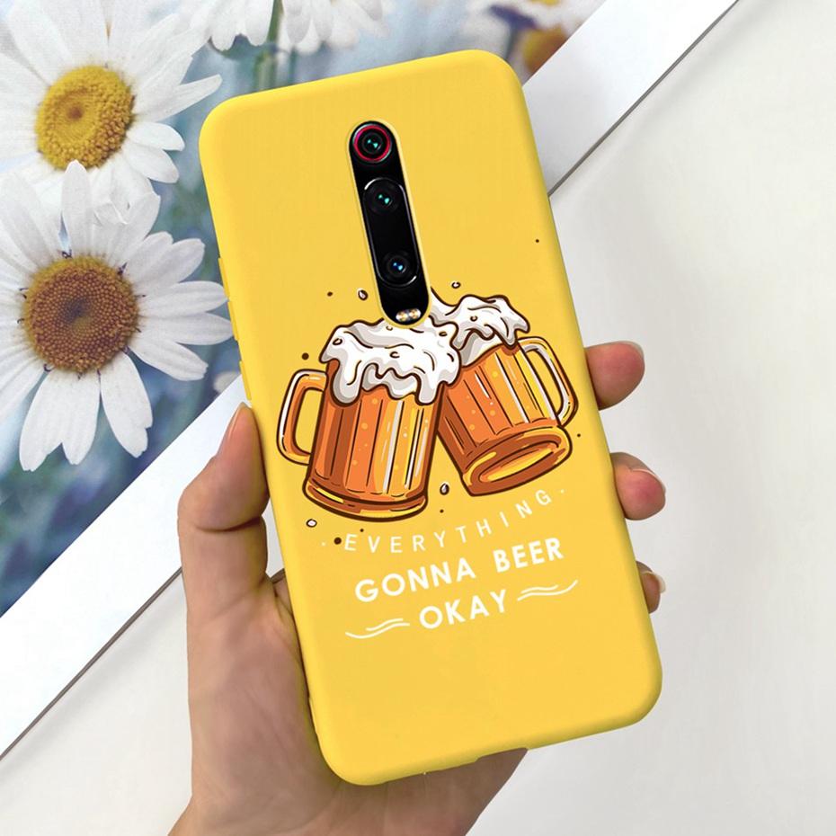 Kreslený obal pro Xiaomi Mi 9T Pro Mi9T Roztomilý barevný měkký silikonový zadní kryt pro Xiaomi Mi 9T 9 T 9TPro Pouzdra na telefon