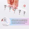 2Set Magnetic Nail Art Display Stand Set Press Nail Holder Acrylic Magnetic Tips With Double-sided Tape  For Home Nail Salon DIY