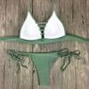 Set di bikini alla moda di alta qualità per donna con elegante reggiseno push-up