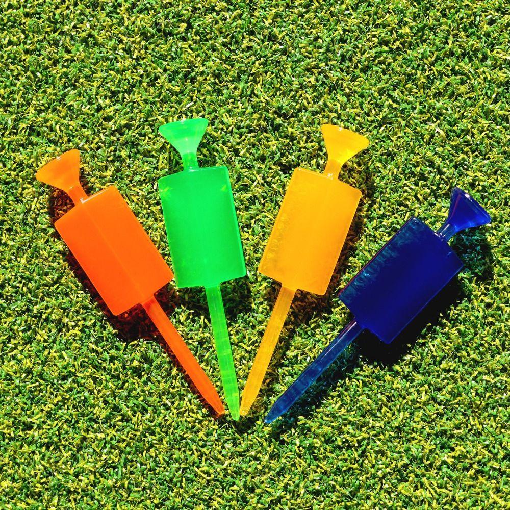 Enhance Distance Golf Ball Pegs Precise Swing Golf Ball Holder Plastic Ball Pegs  Golf Practice