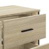 Chest of Drawers Sonoma Oak 91 x 35.5 x 74.5 cm Particleboard
