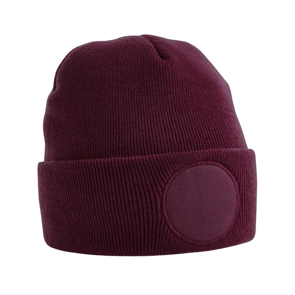 Circular Patch Beanie