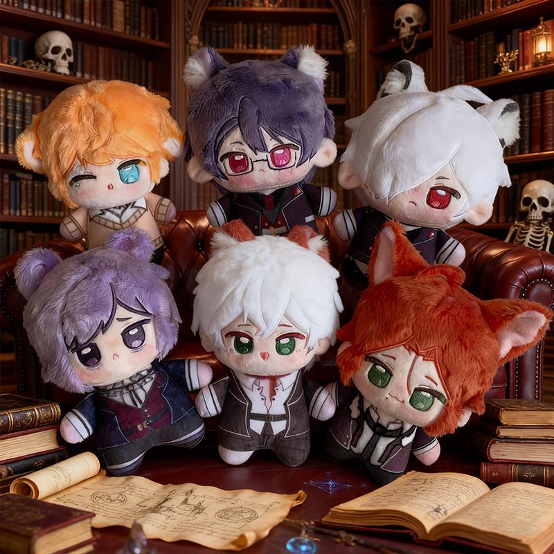 Anime Diabolik Lover Plush Doll Pendant Komori Yui Sakamaki Reiji Sakamaki Cartoon Figure Desk Ornaments Bag Accessory Fans Gift